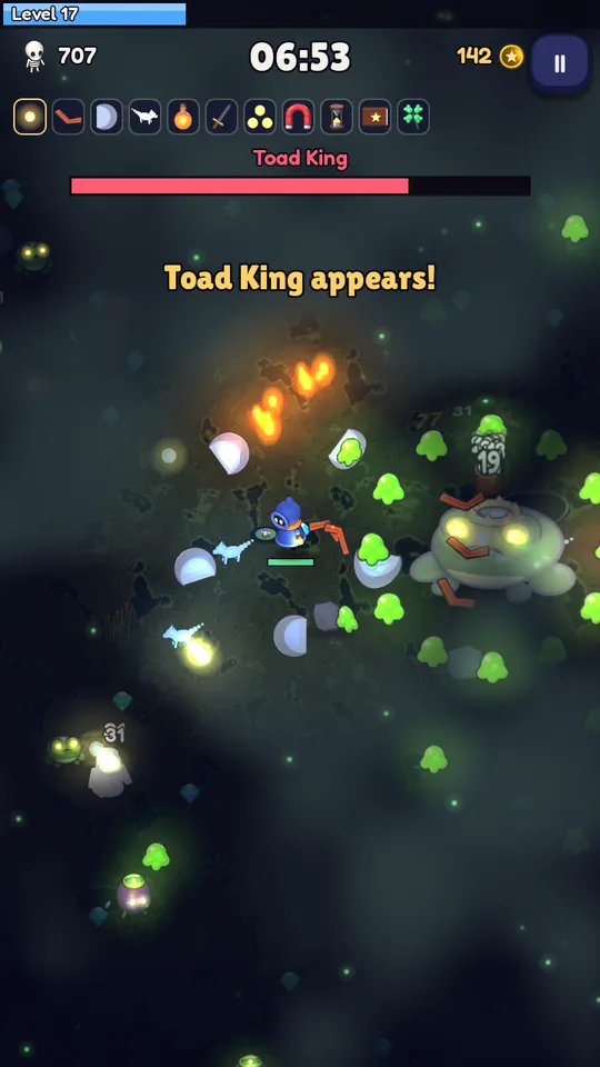 The Toad King in the Mist Swamp
